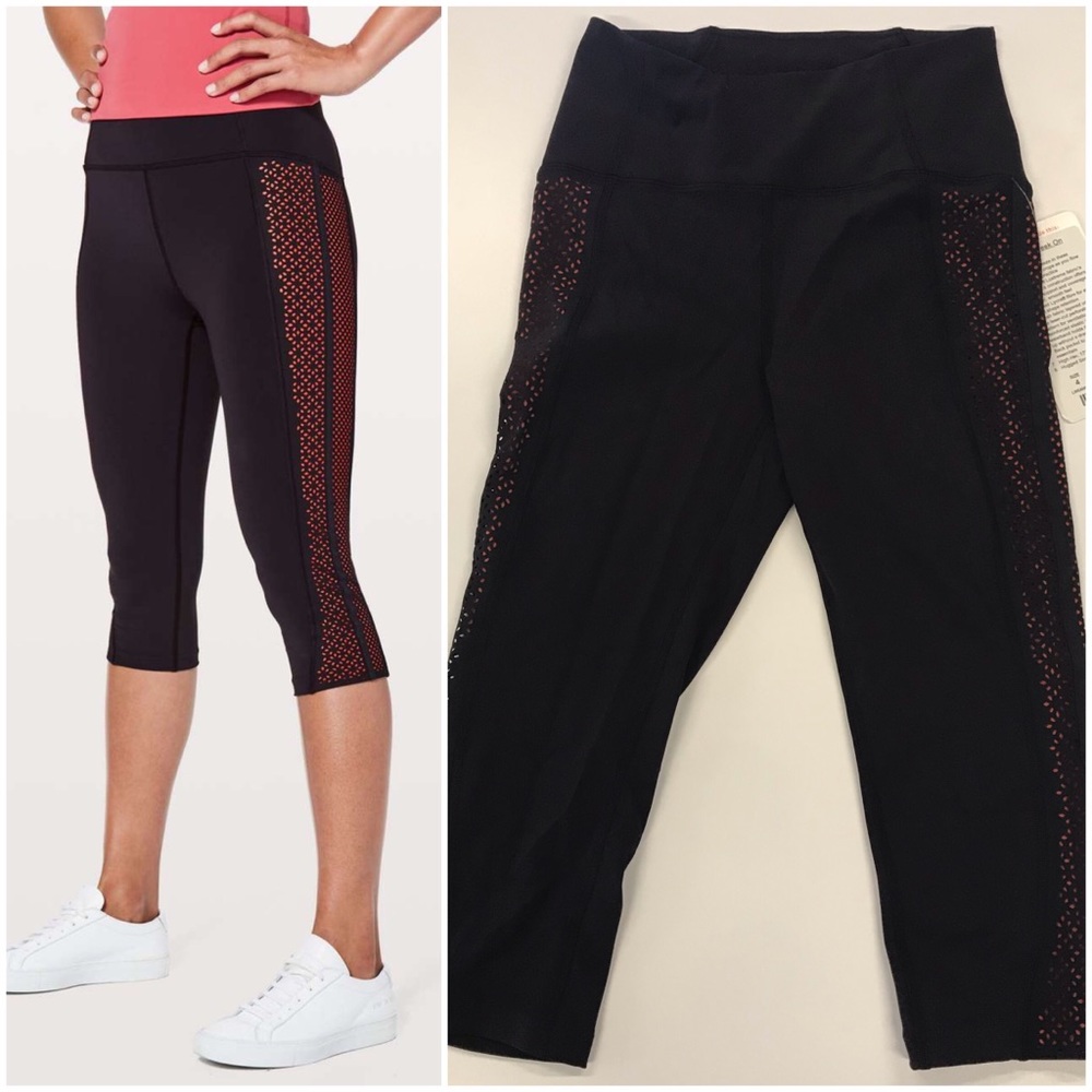 Get Your Peek On Crop Lululemon